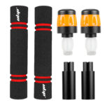 Juego de extensores de agarre Ulip con carga USB y luz para scooters Xiaomi y ES (BBO) - Imagen 2