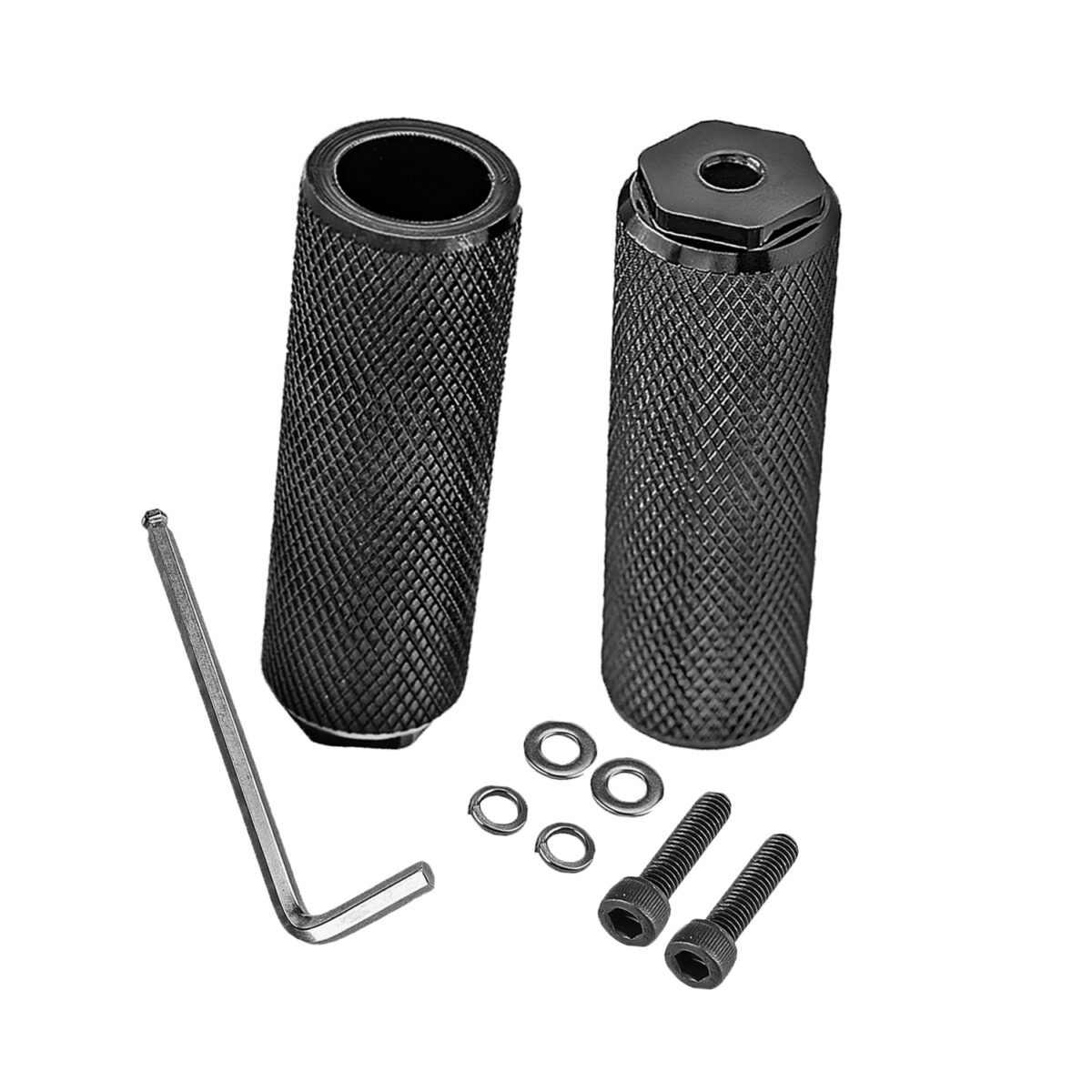 Pedal trasero negro para patinete Xiaomi (con herramientas y tornillos) - Imagen 2