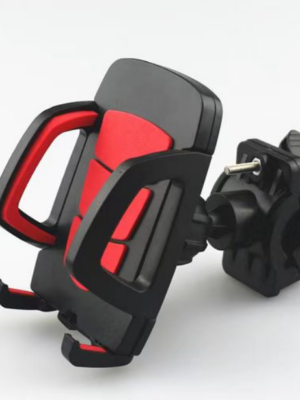 Soporte para teléfono móvil de plástico rojo