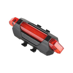 Luz trasera y lateral de advertencia roja recargable por USB para scooters Xiaomi