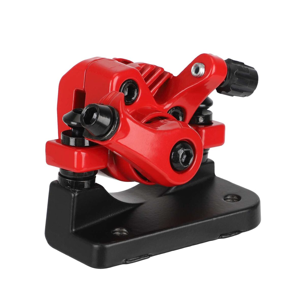 Freno de disco delantero y trasero rojo para scooter Kugoo M4 (forma de abanico) - Imagen 4