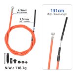 Cable de freno de tambor original de 131 cm para scooters Xiaomi Elite - Imagen 2