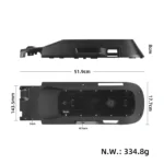 Cubierta del chasis original del patinete Segway Ninebot F3 - Imagen 2