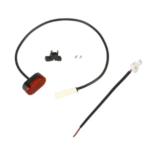 Luz trasera Xiaomi M365 (con 2 tornillos) + clips + cable conexión batería