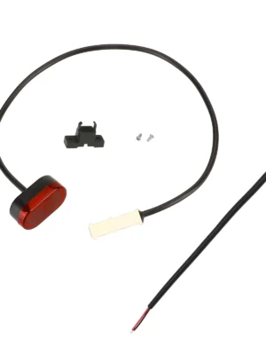 Luz trasera Xiaomi M365 (con 2 tornillos) + clips + cable conexión batería