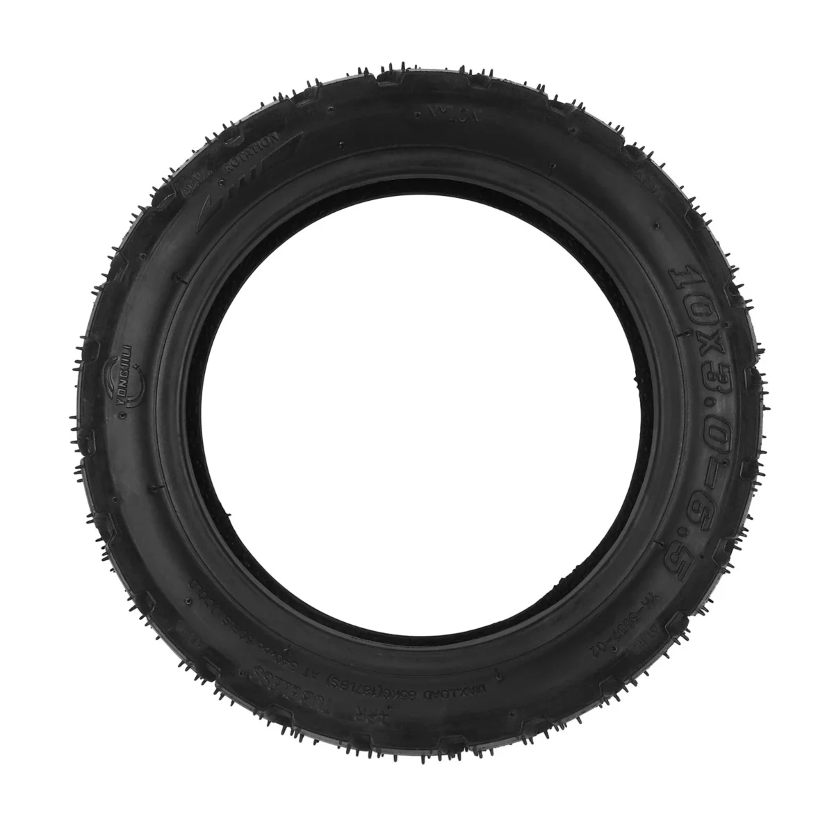 Neumático todoterreno sin cámara YONGJILI 10*3.0-6.5 - Imagen 5