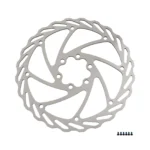 Rotor de freno de disco de 180 mm con 6 tornillos
