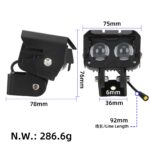 Faro delantero original para scooter Kukirin G3 Pro - Imagen 2
