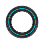 Neumático sólido de 8,5 pulgadas con círculo azul - Imagen 4