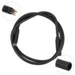 Cable de motor con enchufe hembra y macho de 3+6 pines con 9 cables pequeños (1 metro, 1000 W, 2 cuadrados con cabezal impermeable de aviación)