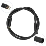Cable de motor con enchufe hembra y macho de 3+6 pines con 9 cables pequeños (1 metro, 1000 W, 2 cuadrados con cabezal impermeable de aviación)