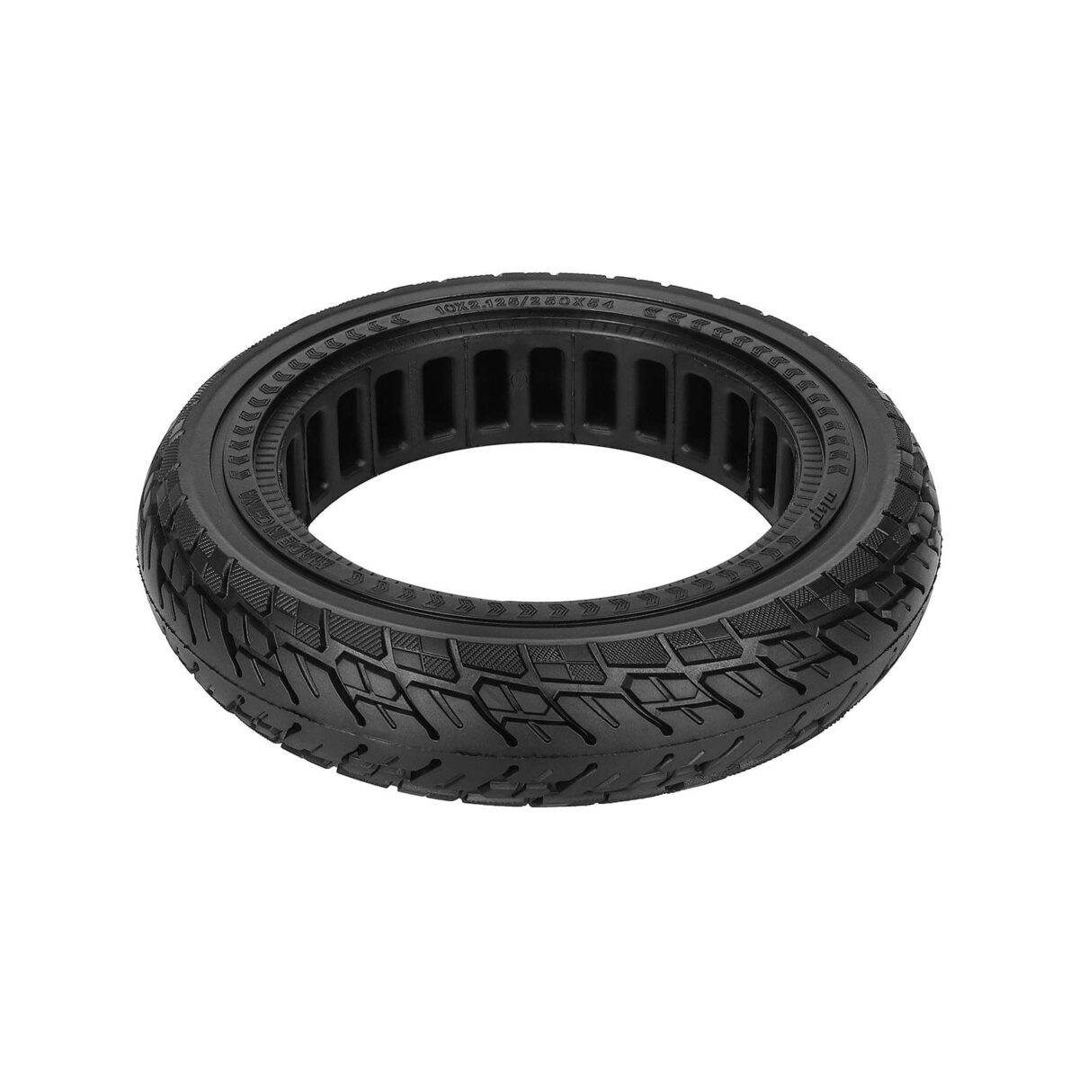 Neumático sólido negro ULIP 10*2.125/250*54 para scooters Ninebot F20F25F30F40/Mi4/Mi4 Lite 2.o - Imagen 3