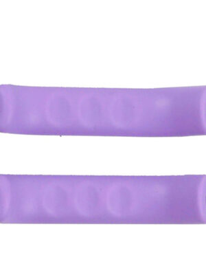2 fundas de silicona para palanca de freno moradas