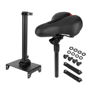 Asiento negro para scooters Segway Max serie G30 con sillín grande