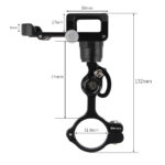 Soporte para teléfono negro GUB PLUS15 - Imagen 3