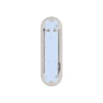 Luz trasera de advertencia solar para motocicleta con carcasa transparente (luz roja) - Imagen 6