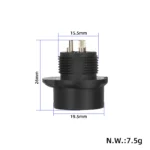 Conector hembra de puerto de carga de 3 pines DUALTRON Big LP16 - Imagen 3