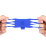 Soporte para teléfono móvil de silicona multifuncional azul - Imagen 6