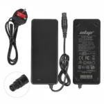 Cargador Ulip 53.6V/54.6V2A con conector Xiaomi O para Xiaomi 4 Pro Plus/4 Pro Max/Ninebot G3 F3 GT3 ZT3 (estándar del Reino Unido)