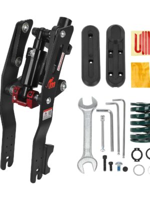 Suspensión delantera MF2 Monorim negra para scooters Segway F2/F2Pro/F2Plus