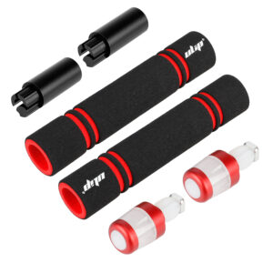 Juego de extensores de agarre Ulip con carga USB y luz para scooters Xiaomi y ES (BRWWell)