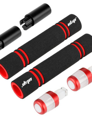 Juego de extensores de agarre Ulip con carga USB y luz para scooters Xiaomi y ES (BRWWell)