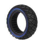 Neumático sólido todoterreno Ulip 90/65-6.5 con forma de diamante y círculo azul - Imagen 6