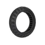 Neumático sólido todoterreno Ulip negro 8.1*2.0 con diseño de diamante