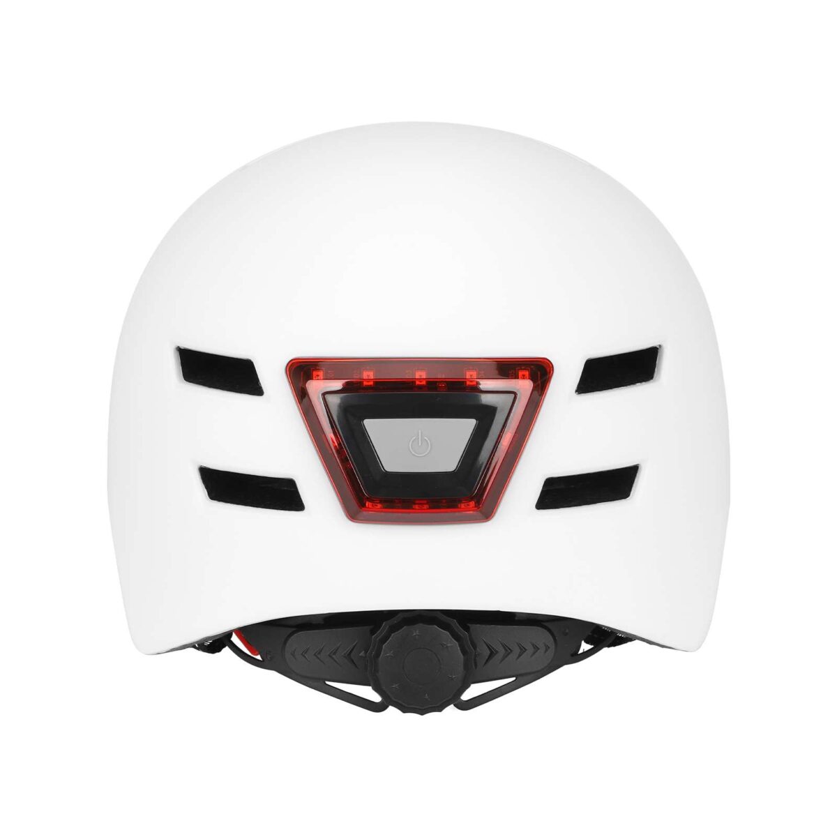 Casco blanco talla M con luz - Imagen 3