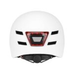 Casco blanco talla M con luz - Imagen 3