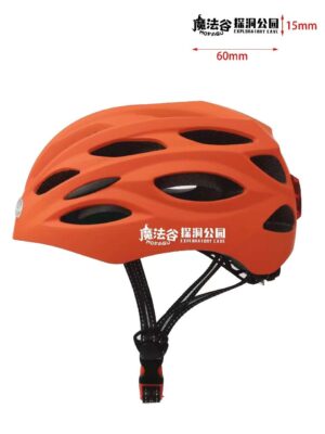 Casco transpirable de verano Cave Park Custom, naranja, talla L (KY-Z003)