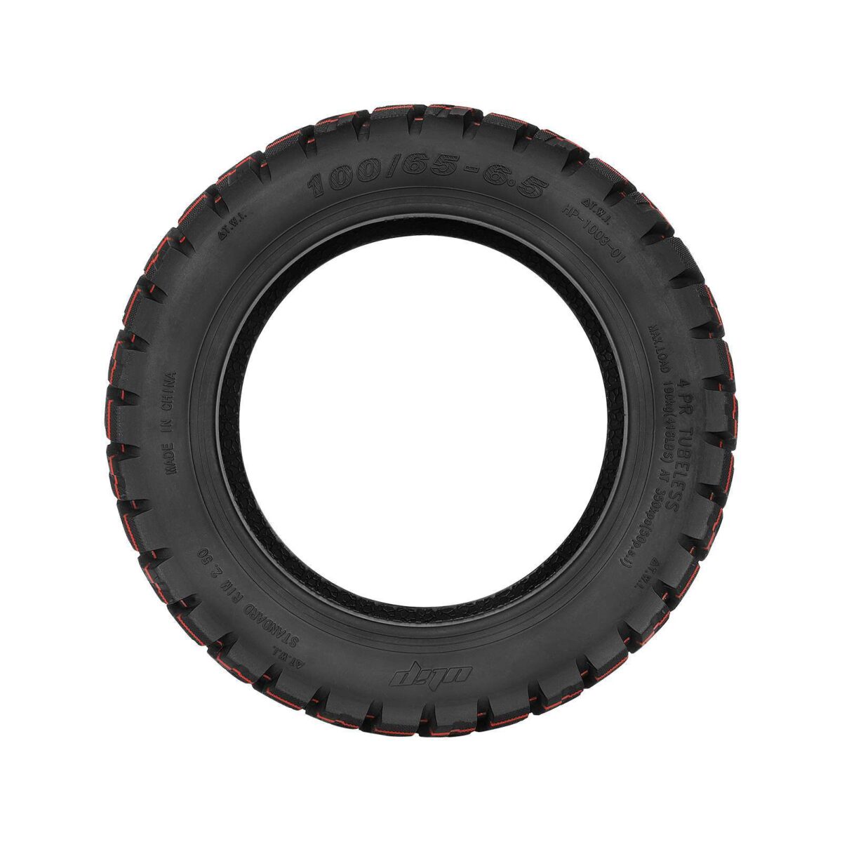 Neumático todoterreno sin cámara Ulip autorreparable 100/65-6.5 con válvula - Imagen 6