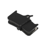 Almohadilla rectangular negra 801