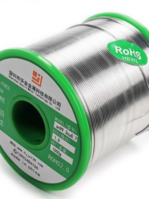 Alambre de soldadura sin plomo de 1,0 mm (500 g)