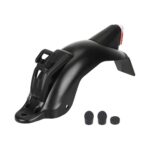 Kit guardabarros trasero original DUCAT-Jeep/Pro II negro (con soporte + piloto trasero + tapón de rosca)