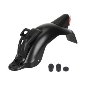 Kit guardabarros trasero original DUCAT-Jeep/Pro II negro (con soporte + piloto trasero + tapón de rosca)