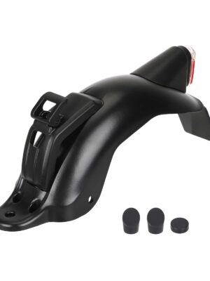 Kit guardabarros trasero original DUCAT-Jeep/Pro II negro (con soporte + piloto trasero + tapón de rosca)