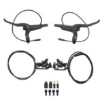 Kit de freno de disco hidráulico NUTT negro (izq. y der.) (1070 mm + 2050 mm)