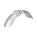 Guardabarros delantero Ulip plateado con goma y tornillo para patinetes xiaomi - Imagen 3