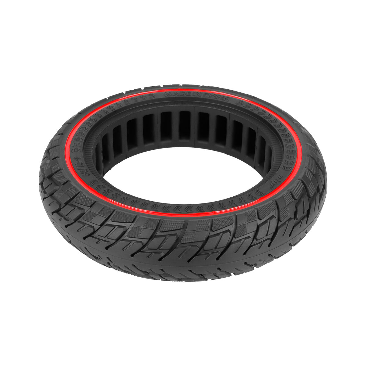 Neumático sólido Ulip 60/70-7.0 con círculo rojo para patinetes Xiaomi 4 Pro/4 Pro Max - Imagen 3