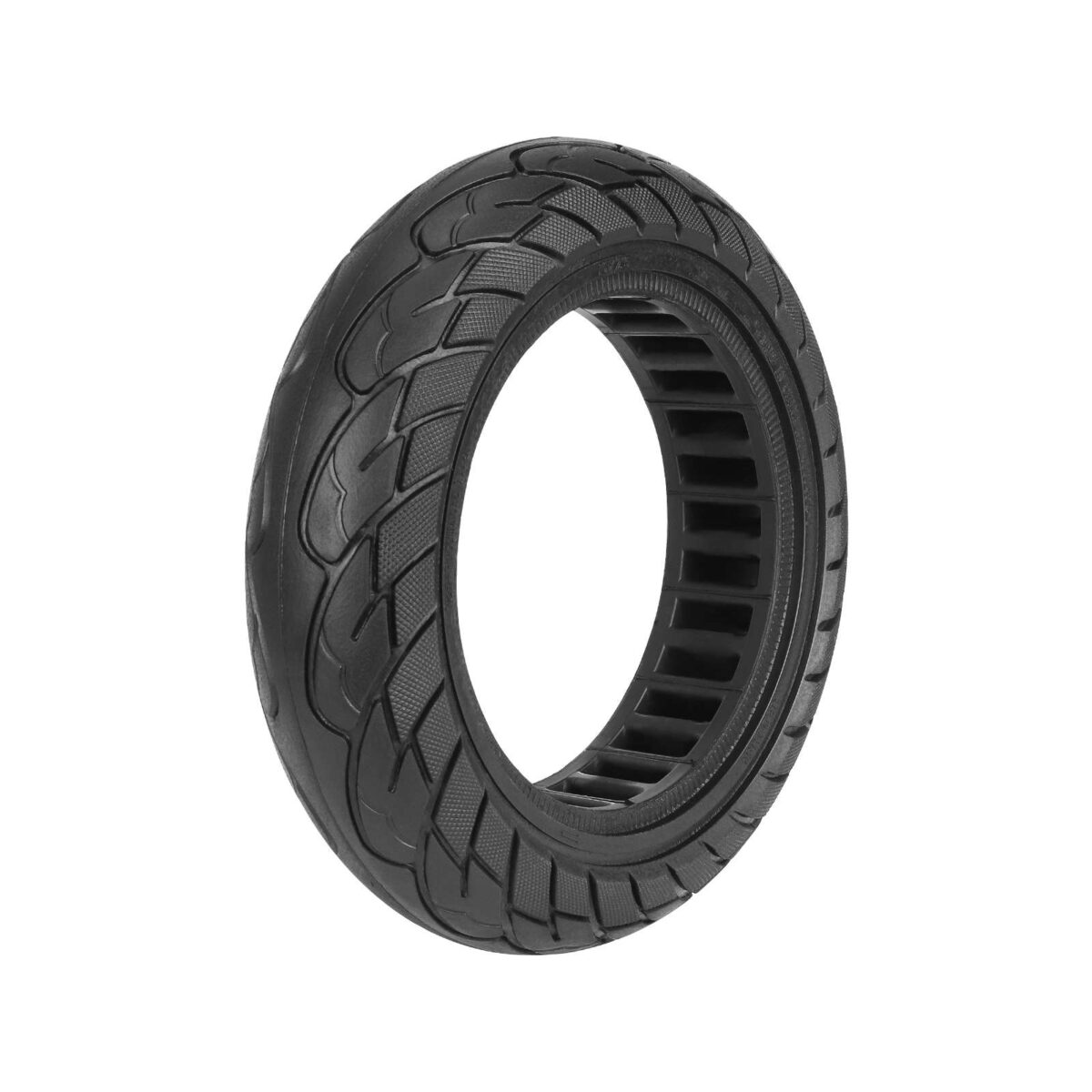 Neumático sólido negro 10*2,5 (ranura de 45 mm) - Imagen 6