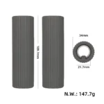 Puños grises para patinetes Xiaomi 5/5 Pro/5 Max - Imagen 2