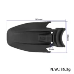Guardabarros delantero original del Segway Ninebot ZT3 Pro - Imagen 2