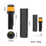 Extensor de agarre de silicona con carga USB Ulip y luz para scooters Max G30 (BBBO) - Imagen 2