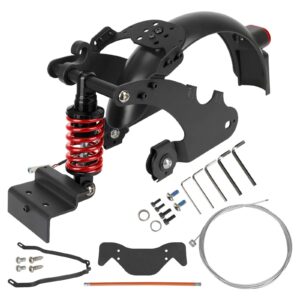 Suspensión trasera Ulip V2 negro-rojo para scooters F20 F25 F30 F40 F40i F65 D18E D28E D38E D40