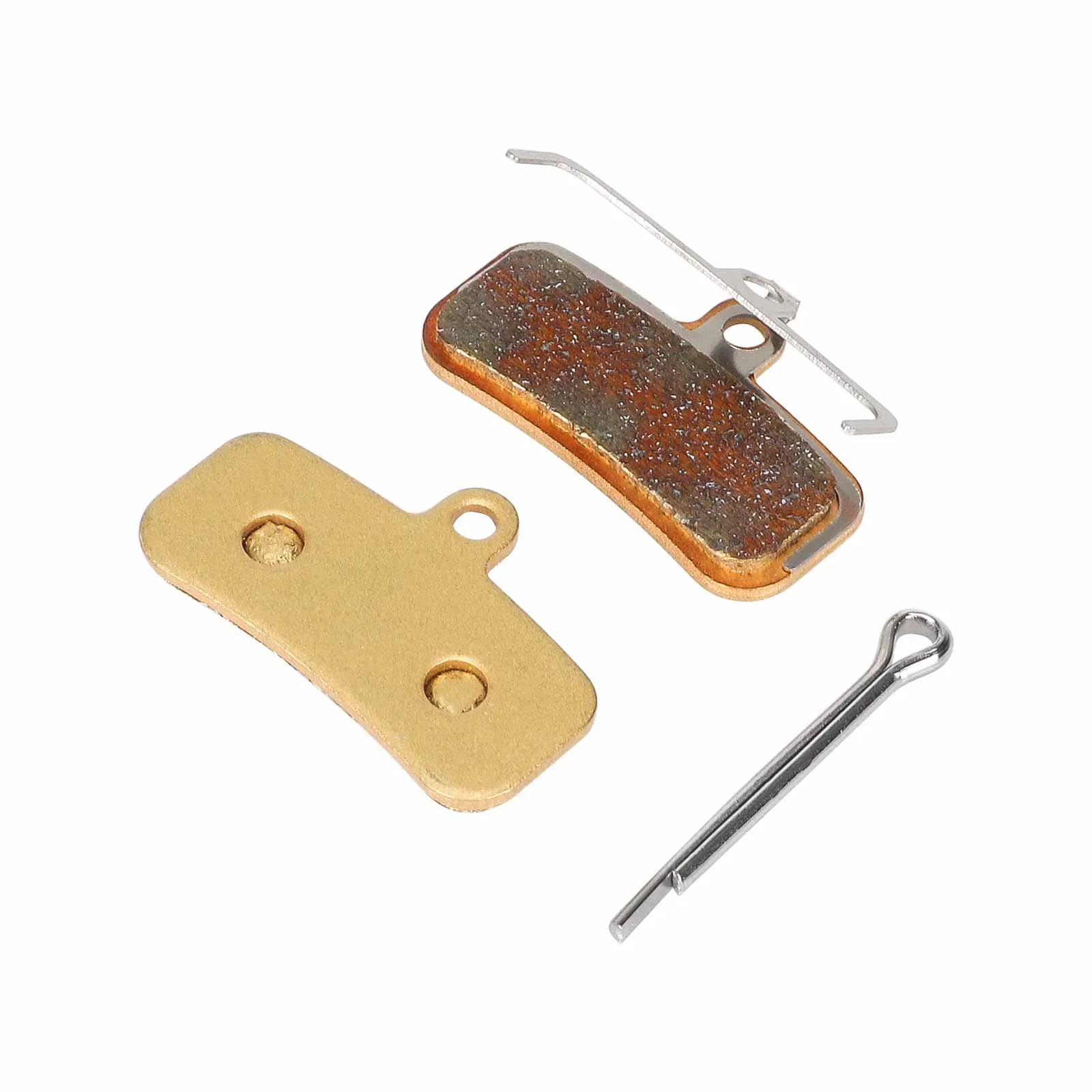 Pastillas de freno sinterizadas SHIMANOZEEM640 doradas