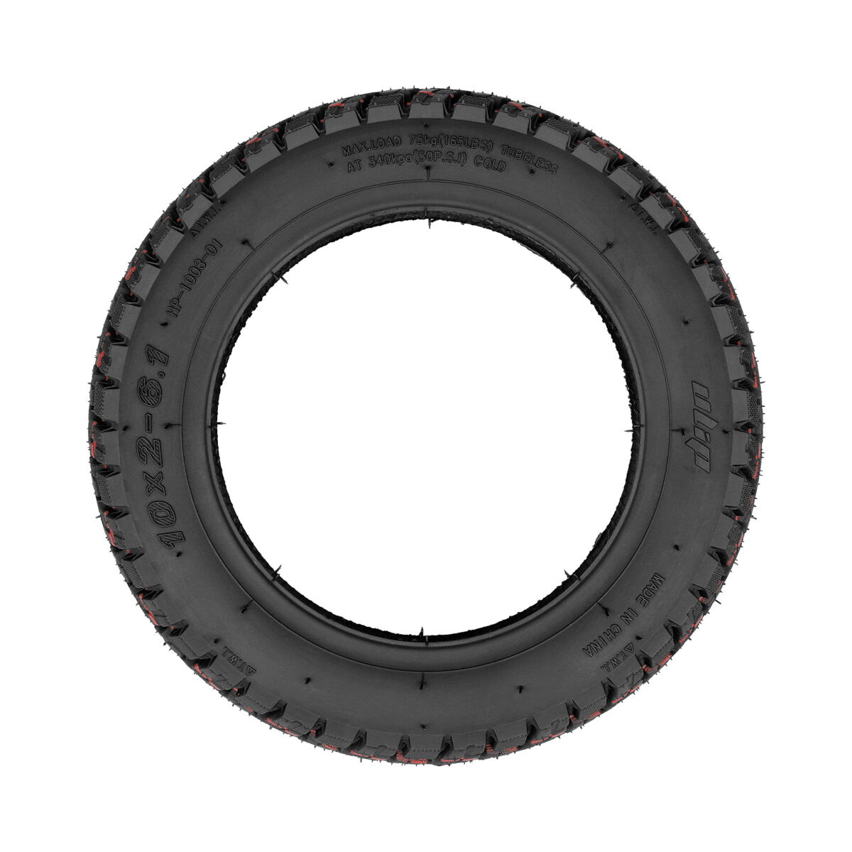 Neumático todoterreno sin cámara autorreparable Ulip 10*2-6.1 con Goo - Imagen 4