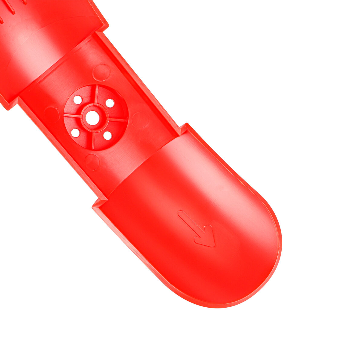 Guardabarros delantero Ulip rojo con goma para patinetes xiaomi - Imagen 3