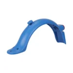 Guardabarros trasero azul Xiaomi Pro/Pro2 con matrícula (con luz trasera + gancho)