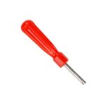 Llave de válvula roja